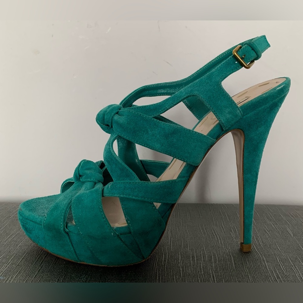 Miu Miu Strappy Platform Heel